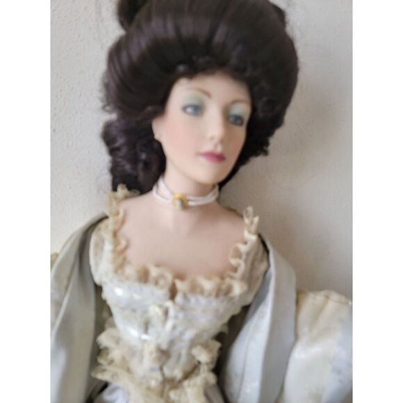 Franklin heirloom boudier doll AS IS Gibson Girl porcelain collectible - Picture 5 of 16